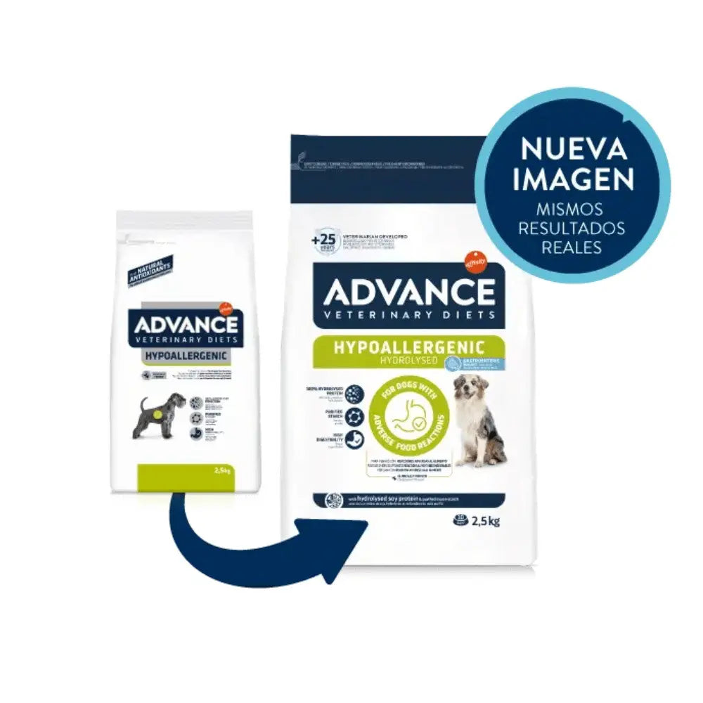 Advance Veterinary Diets Hypoallergenic Pienso Hipoalérgenico para Perros al mejor precio -Todoanimal.es