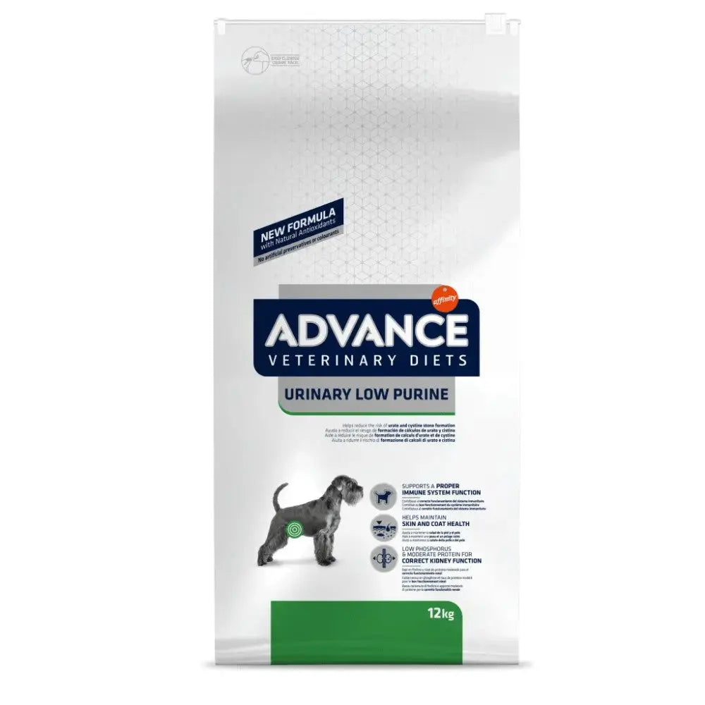 Advance Veterinary Diets Urinary Low Purine 12 kg Pienso para Perros al mejor precio -Todoanimal.es