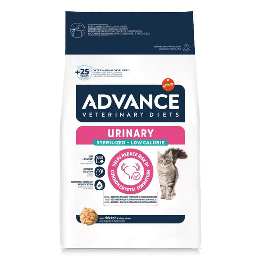Advance Veterinary Diets Urinary Sterilized Low Calorie Pienso para Gatos al mejor precio -Todoanimal.es