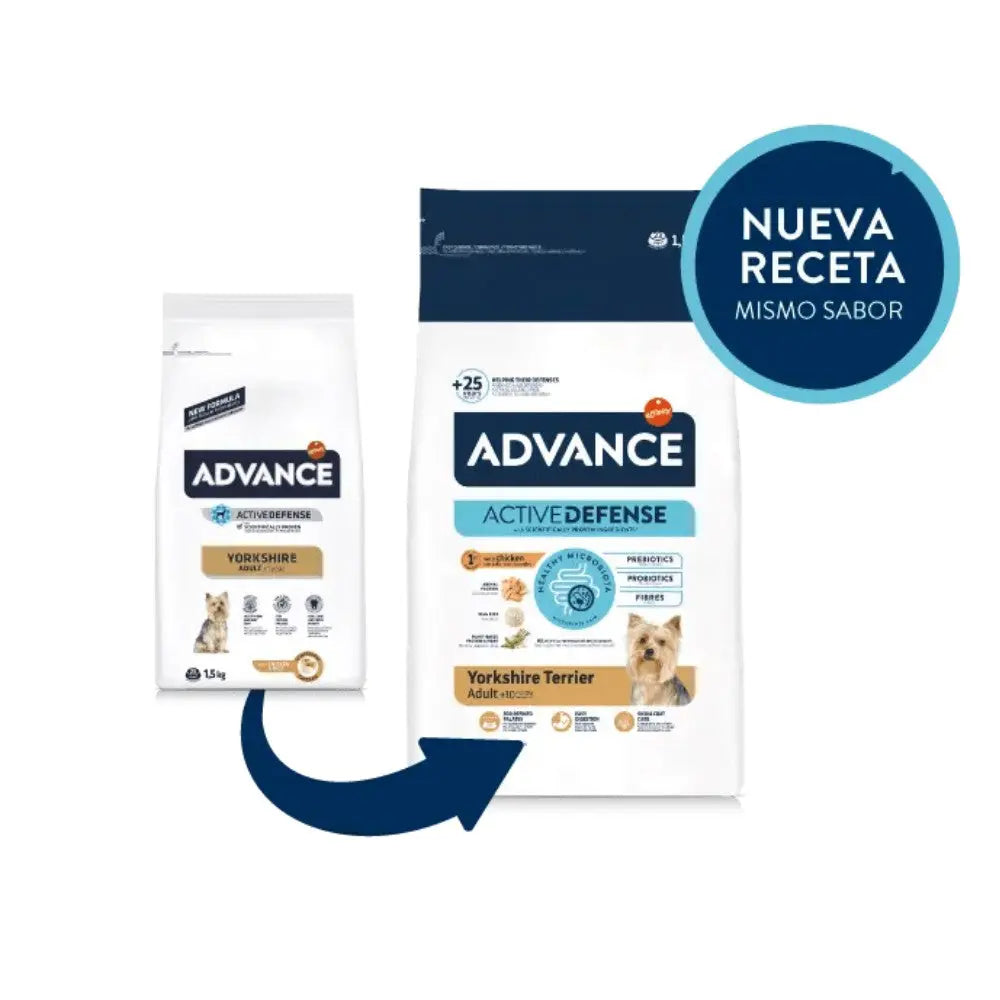 Advance Yorkshire Terrier 1,5 kg Pienso para Perros al mejor precio -Todoanimal.es