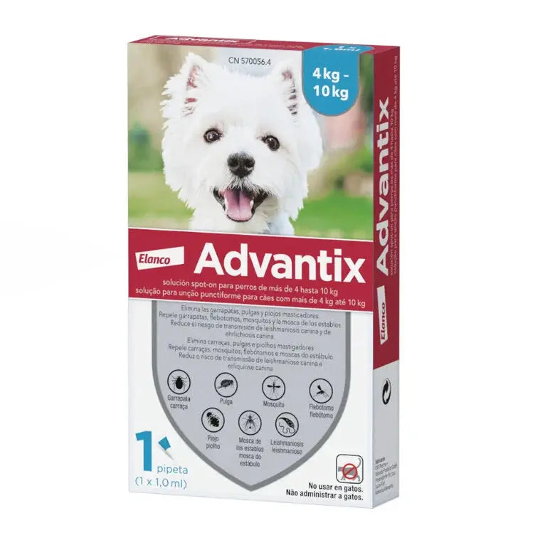 Advantix Pipetas Antiparasitarias Para Perros  Udad Todoanimal.es