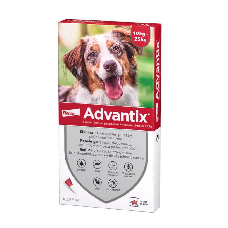 Advantix Pipetas Antiparasitarias para Perros al mejor precio -Todoanimal.es