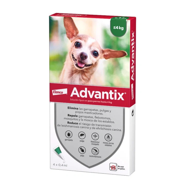 Advantix Pipetas Antiparasitarias para Perros al mejor precio -Todoanimal.es