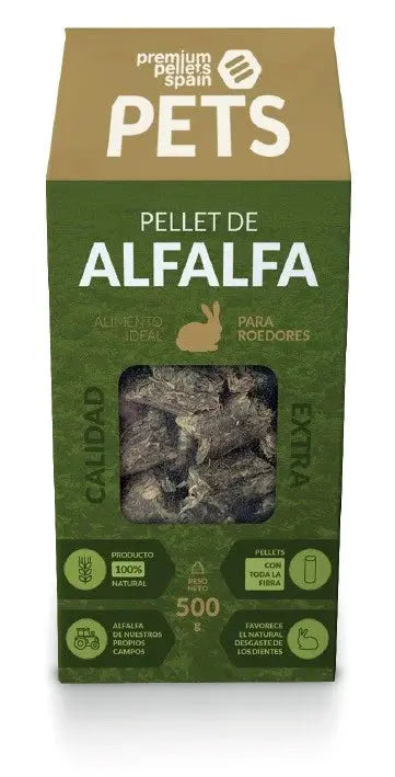 Alfalfa Pellets 500Gr Premium PREMIUM PELLETS