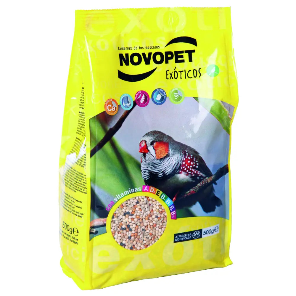 Alimento Exoticos 500 g Novopet al mejor precio -Todoanimal.es