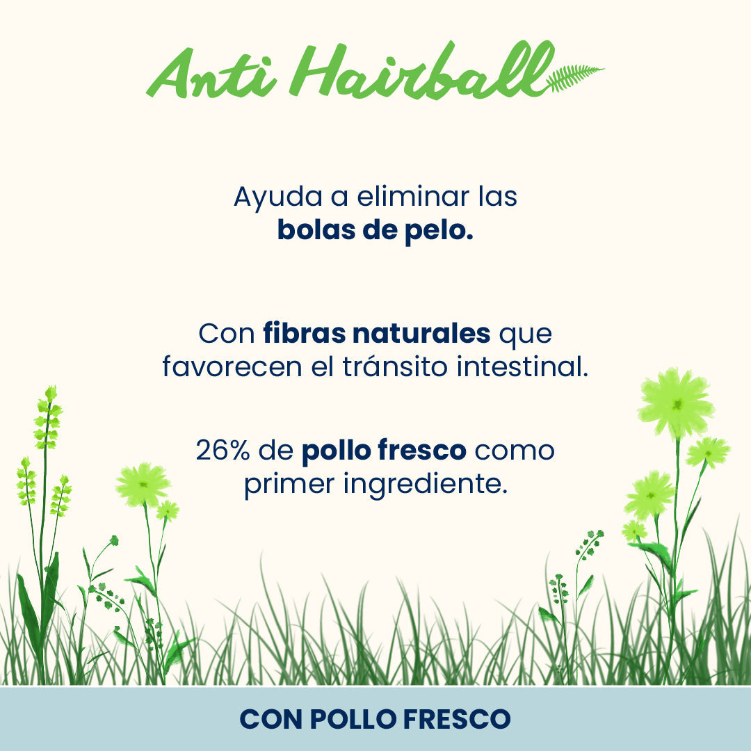 Almo Nature Anti Hairball Pollo Fresco Pienso para Gatos al mejor precio -Todoanimal.es