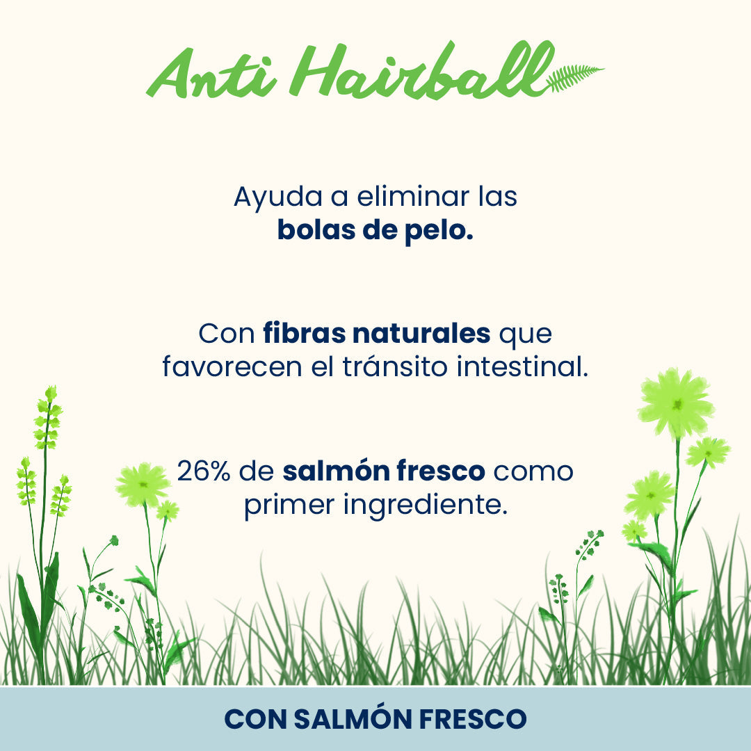 Almo Nature Anti Hairball Salmón Fresco Pienso para Gatos al mejor precio -Todoanimal.es