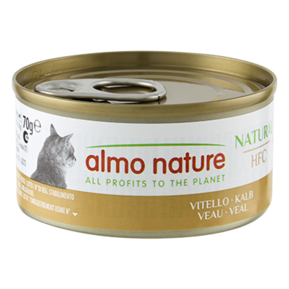 Almo Nature Cat HFC Lata 70 g Comida Húmeda para Gatos al mejor precio -Todoanimal.es