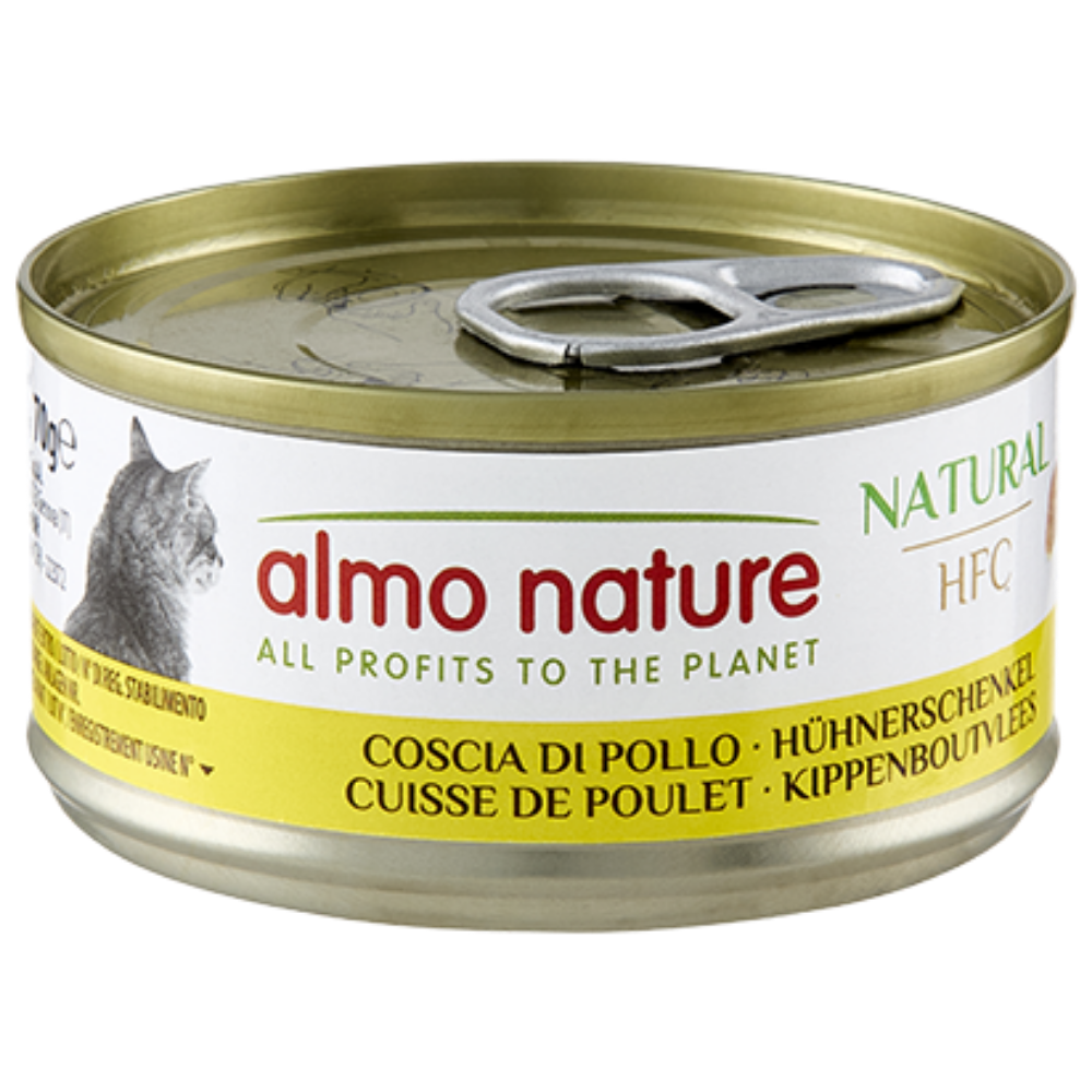 Almo Nature Cat HFC Lata 70 g Comida Húmeda para Gatos al mejor precio -Todoanimal.es