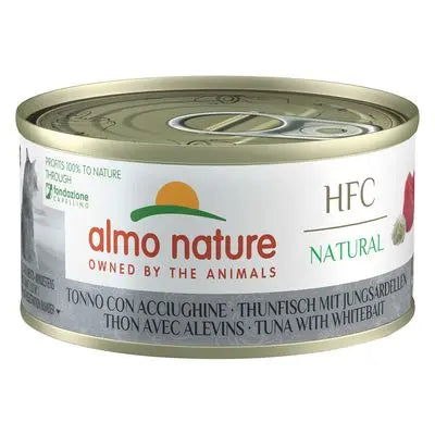 Almo Nature Cat Hfc Lata 70Gr Atun Y Boquerones ALMO NATURE