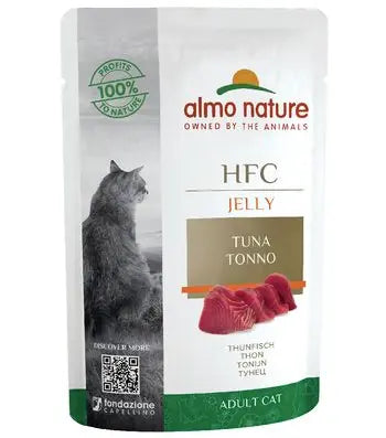 Almo Nature Cat Hfc Pouche Jelly 55Gr Atun ALMO NATURE BENEFIT S.P.A.