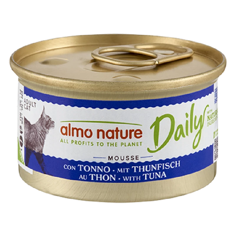 Almo Nature Daily Cat Menú Comida Húmeda para Gatos en Lata 85 g al mejor precio -Todoanimal.es