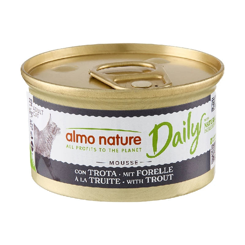 Almo Nature Daily Cat Menú Comida Húmeda para Gatos en Lata 85 g al mejor precio -Todoanimal.es