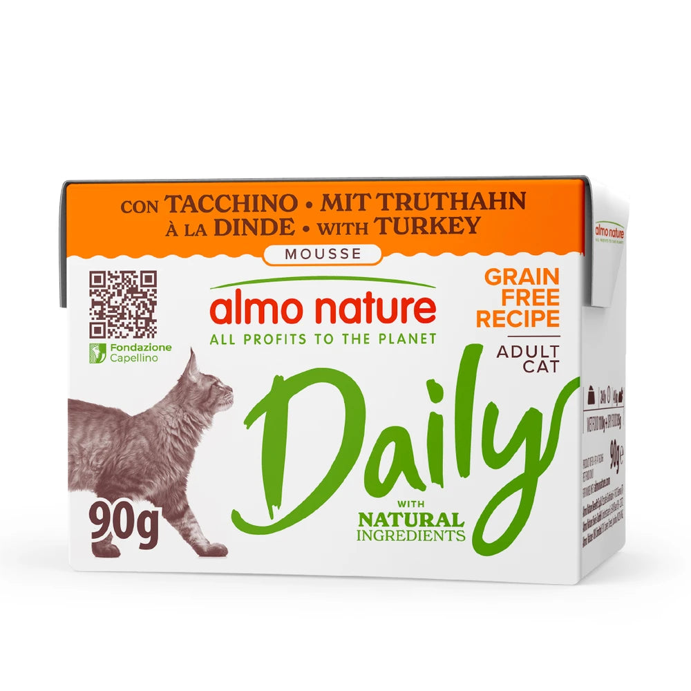 Almo Nature Daily Pavo Brick Comida Húmeda para Gatos al mejor precio -Todoanimal.es