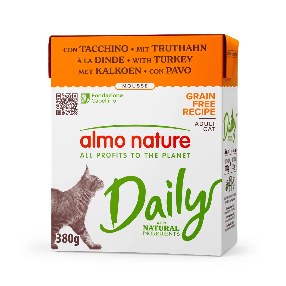 Almo Nature Daily Pavo Brick Comida Húmeda para Gatos al mejor precio -Todoanimal.es