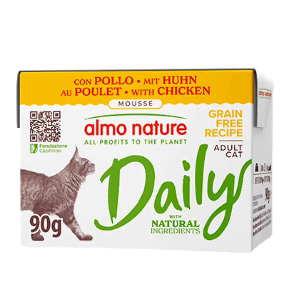 Almo Nature Daily Pollo Brick Comida Húmeda para Gatos al mejor precio -Todoanimal.es