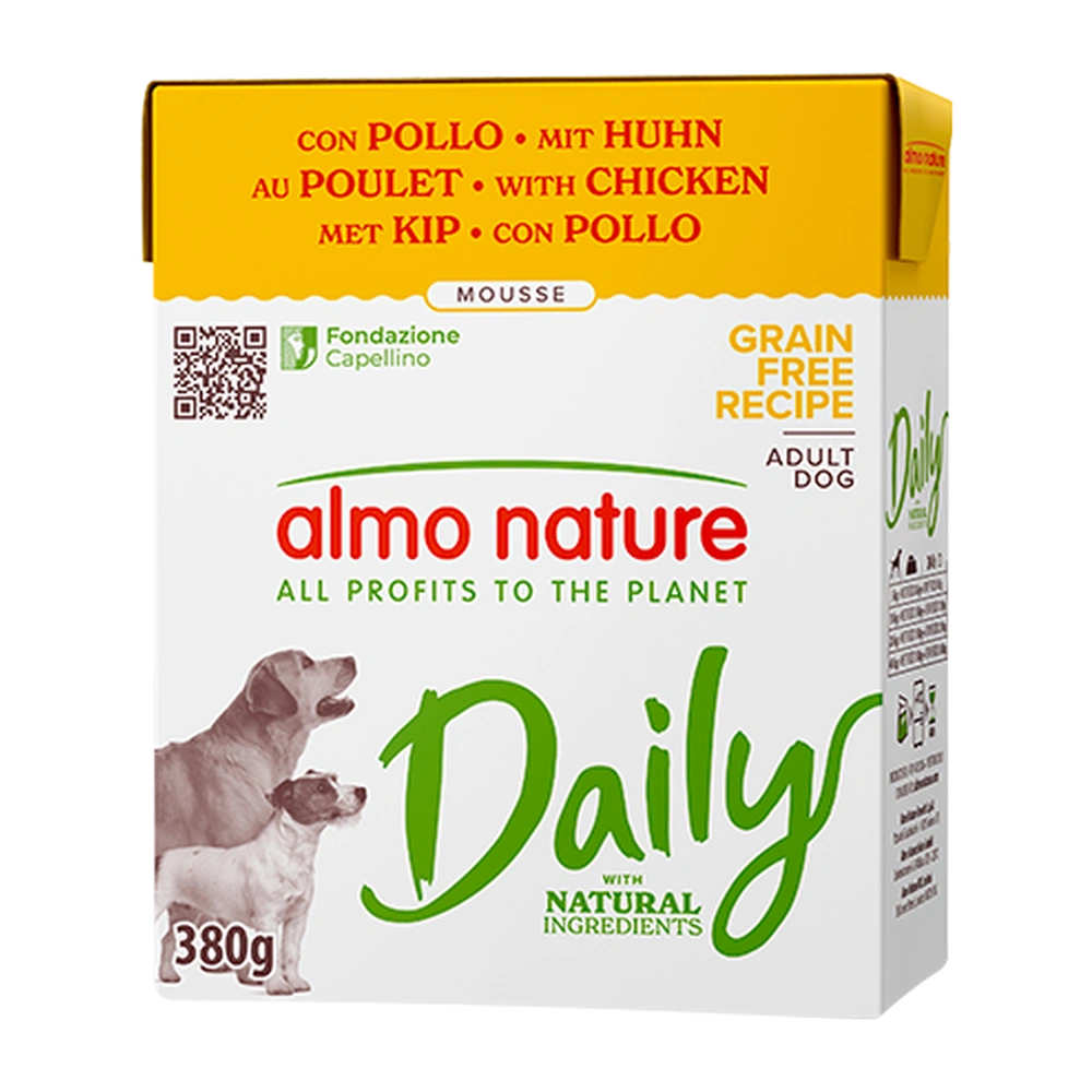 Almo Nature Daily Pollo Brick Comida Húmeda para Perros al mejor precio -Todoanimal.es