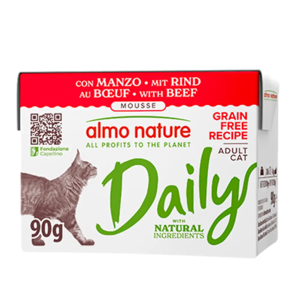 Almo Nature Daily Ternera Brick Comida Húmeda para Gatos al mejor precio -Todoanimal.es