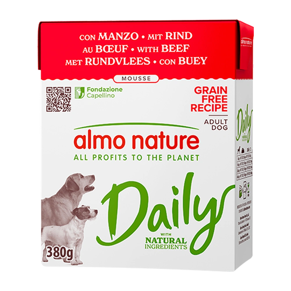 Almo Nature Daily Ternera Brick Comida Húmeda para Perros al mejor precio -Todoanimal.es