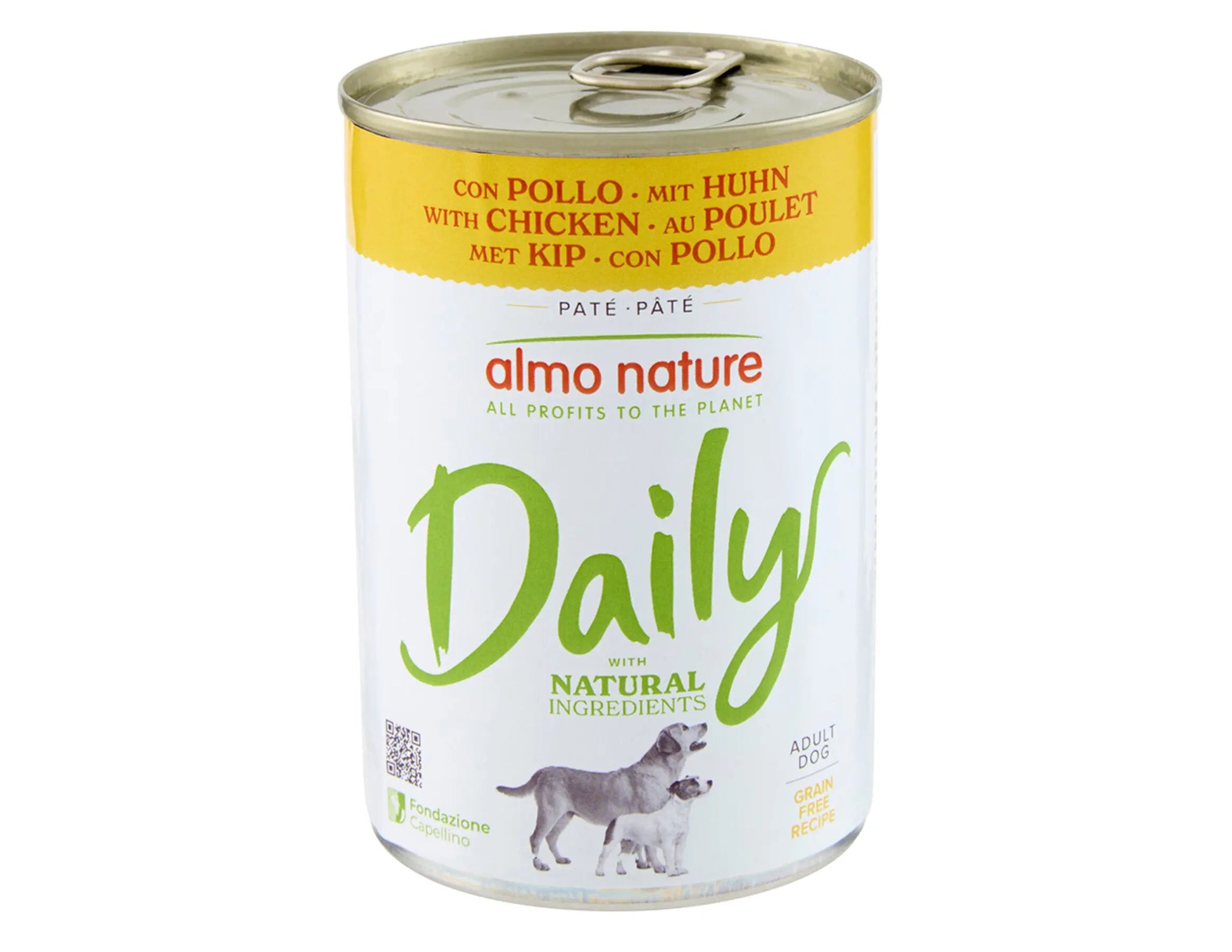 Almo Nature Dog Húmedo Daily Lata 400 g al mejor precio -Todoanimal.es