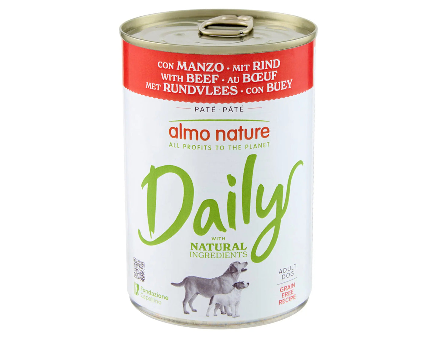 Almo Nature Dog Húmedo Daily Lata 400 g al mejor precio -Todoanimal.es