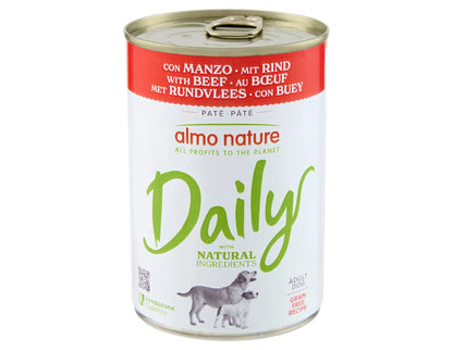 Almo Nature Dog Húmedo Daily Lata 400 g al mejor precio -Todoanimal.es