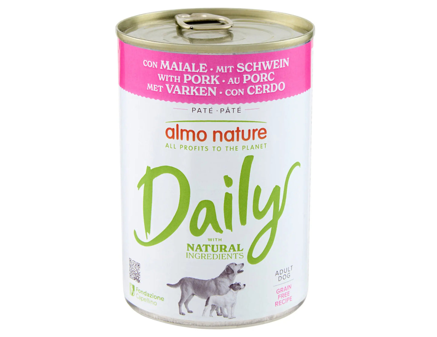 Almo Nature Dog Húmedo Daily Lata 400 g al mejor precio -Todoanimal.es