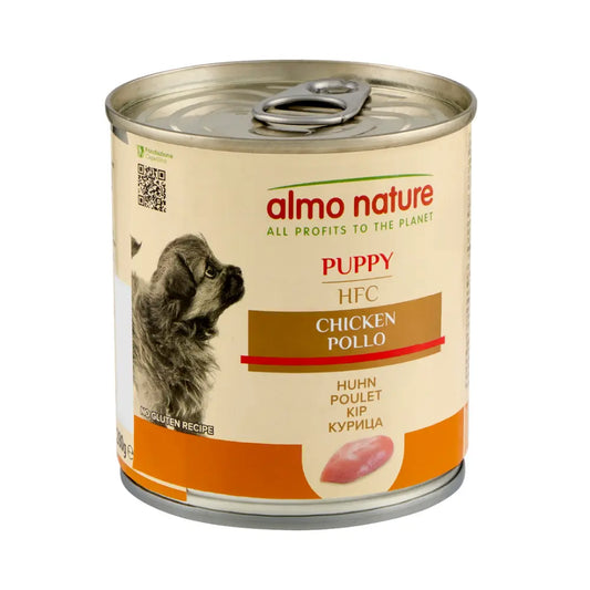 Almo Nature Dog Húmedo Hfc 290 g Puppy Pollo al mejor precio -Todoanimal.es