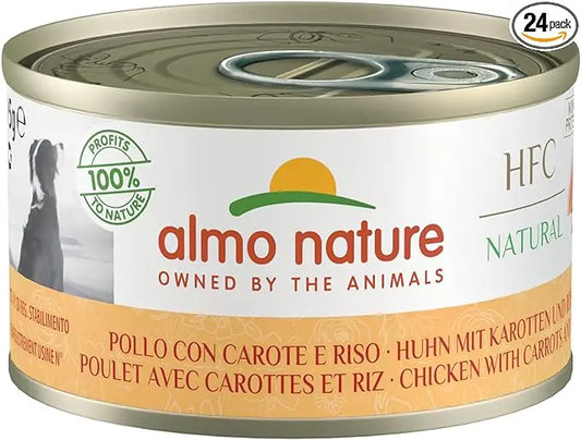 Almo Nature Dog Humedo Hfc 95Gr Pollo,Zanahorias,Arroz ALMO NATURE