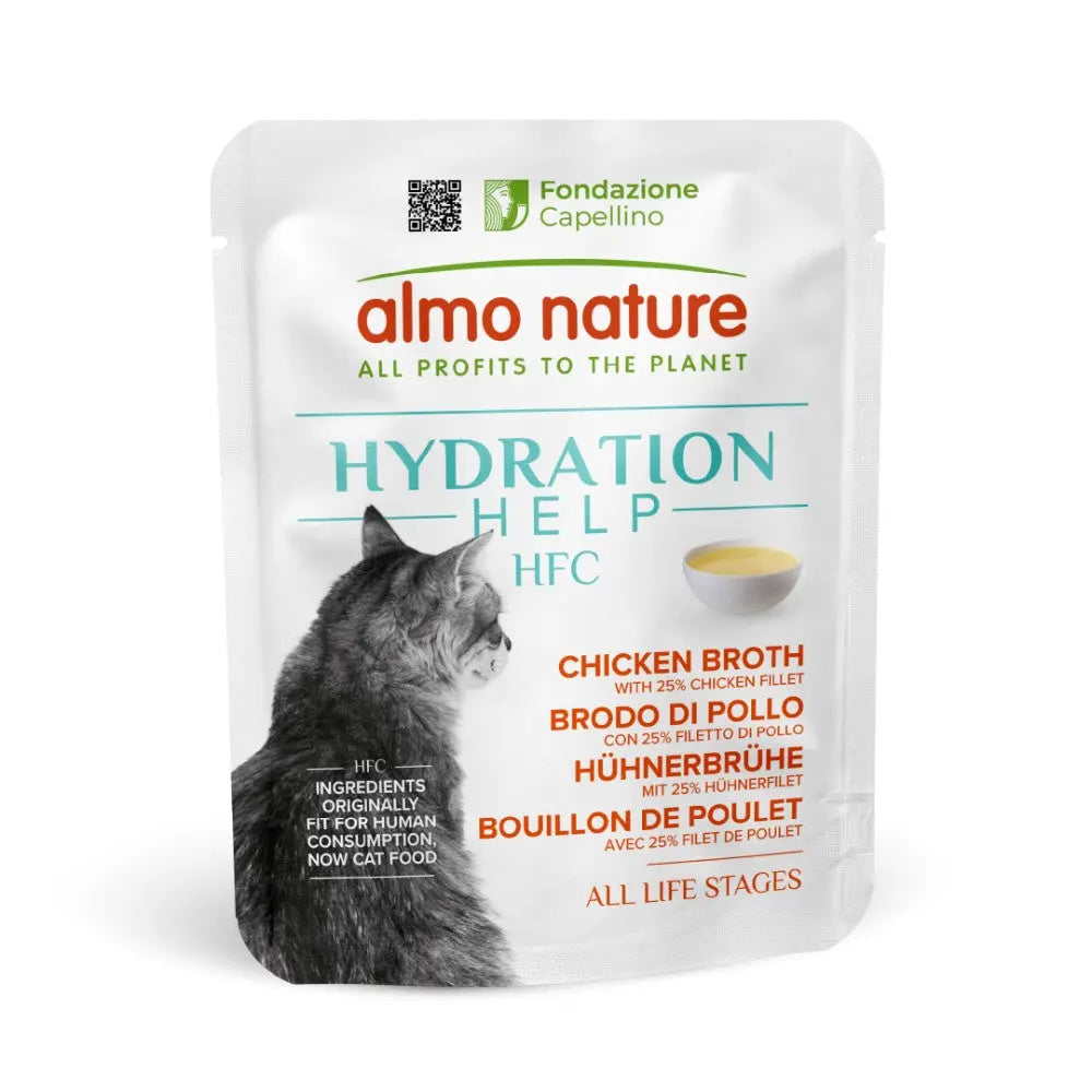 Almo Nature HFC Hydration Help 50 g Caldo para Gatos al mejor precio -Todoanimal.es