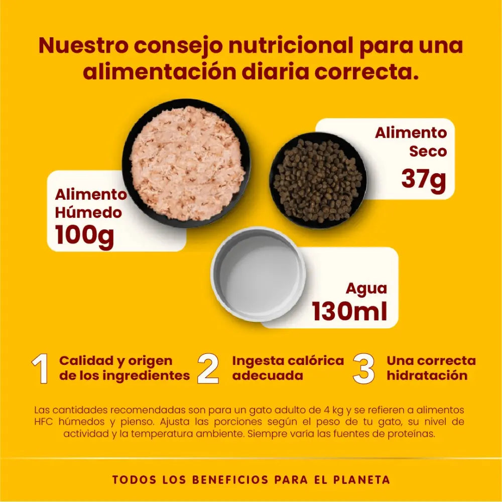 Almo Nature HFC Sterilised 50 g Comida Húmeda para Gatos al mejor precio -Todoanimal.es