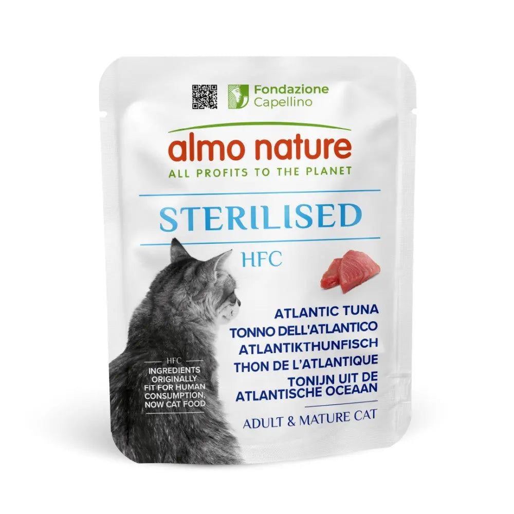 Almo Nature HFC Sterilised 50 g Comida Húmeda para Gatos al mejor precio -Todoanimal.es