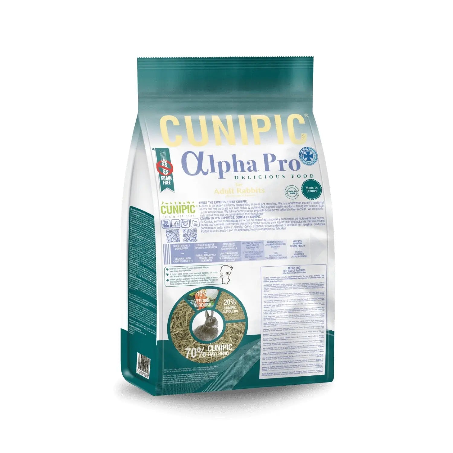 Alpha Pro Conejo Adulto Cunipic al mejor precio -Todoanimal.es