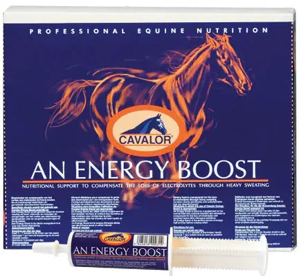 An Energy Booster Cavalor Jeringa 60Cc (Electrolitos) CAVALOR