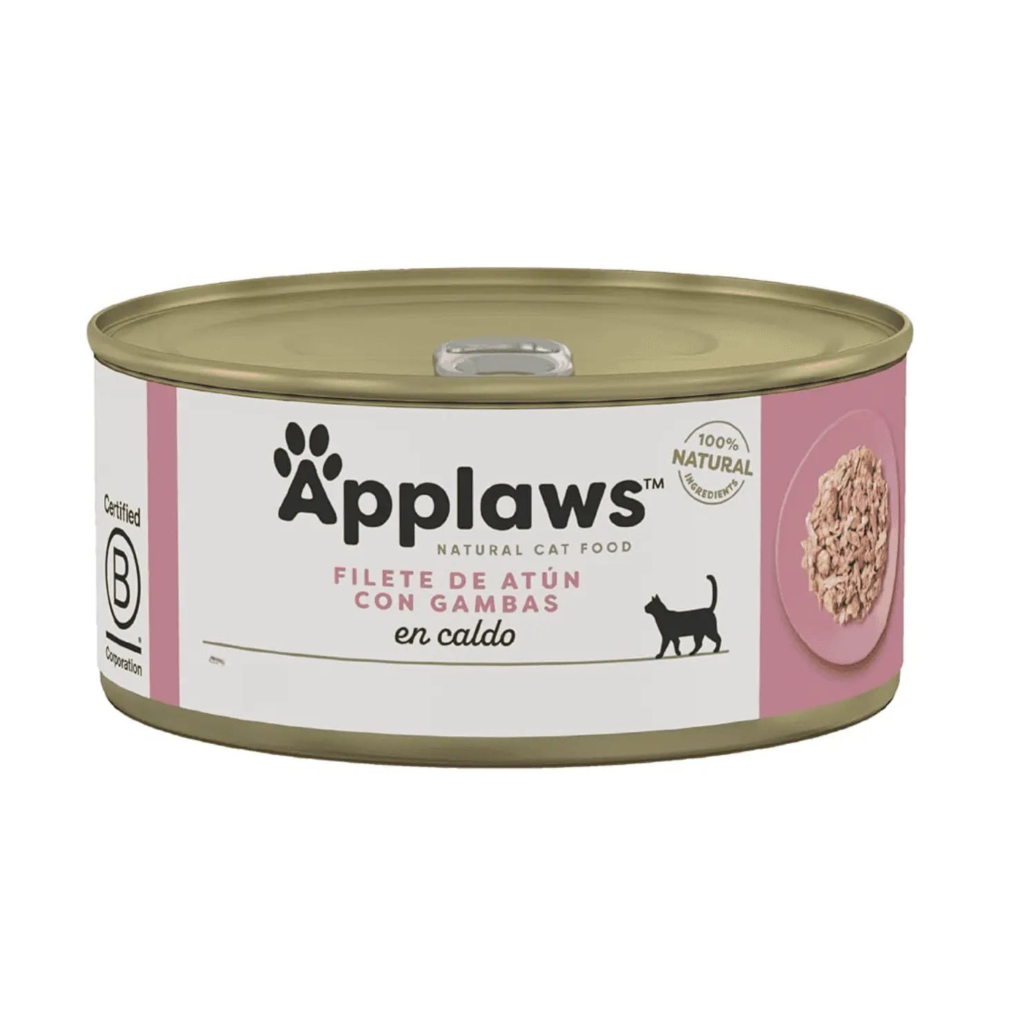 Applaws Cat Atún Con Gambas Lata 70G APPLAWS