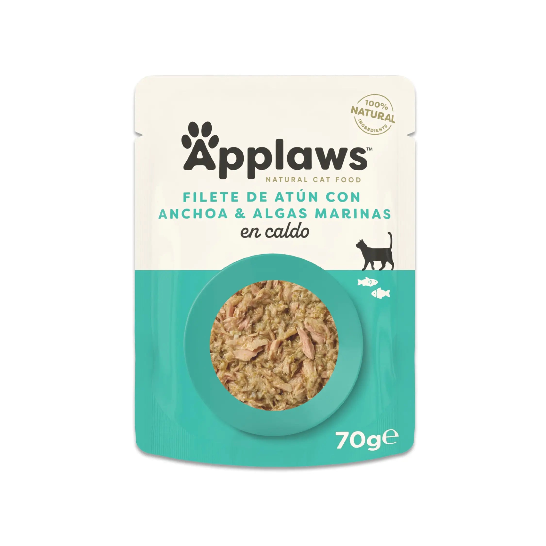 Applaws Cat Atun Con Anchoa Entera Sobre 70G APPLAWS