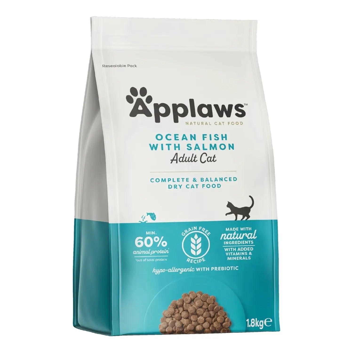 Applaws Cat Dry Adulto Pescado Y Salmón 1,8Kg DISTRIVET S.L.