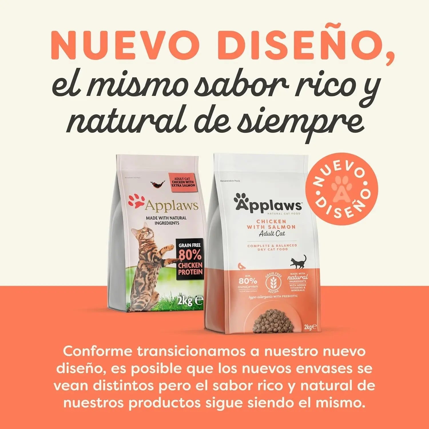Applaws Cat Dry Adulto Pollo Y Salmon 2Kg DISTRIVET S.L.
