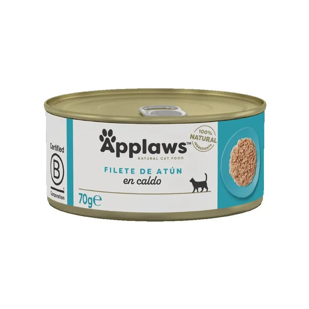 Applaws Cat Filete de Atún Lata 70 g al mejor precio -Todoanimal.es