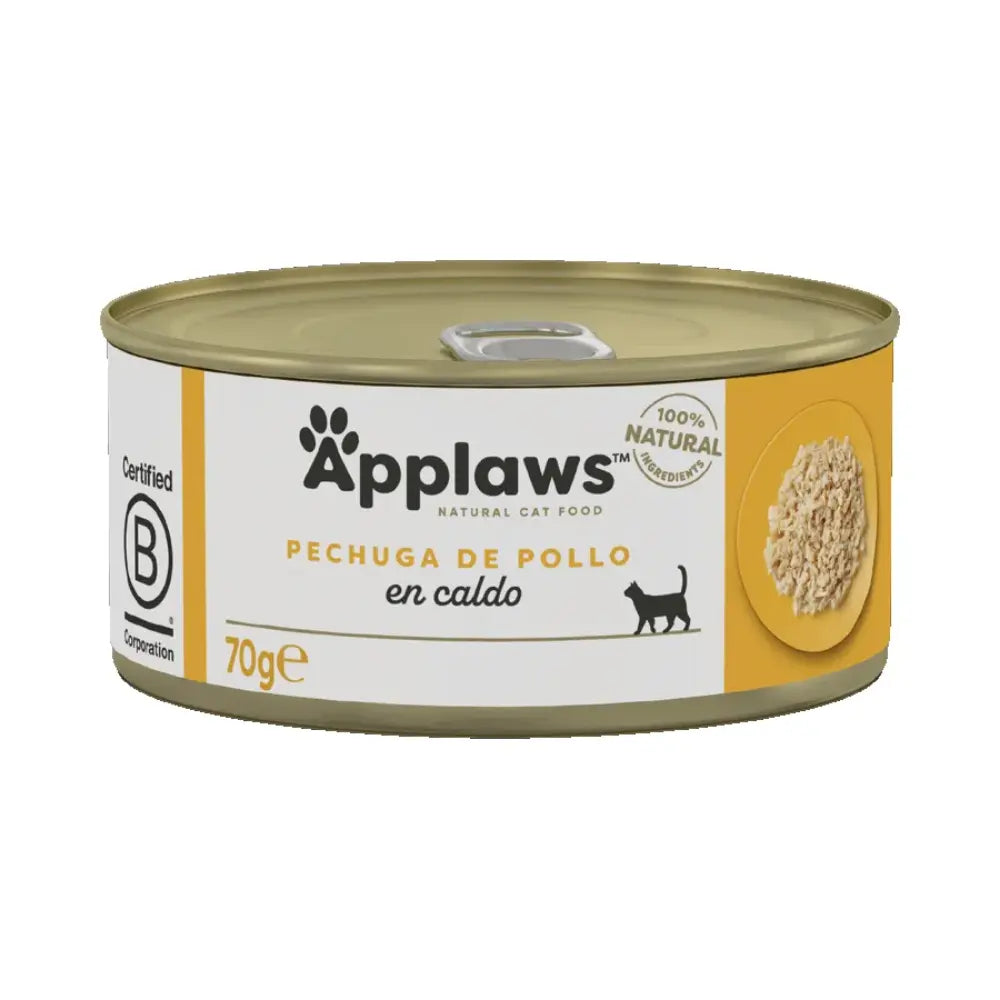 Applaws Cat Pechuga Pollo Lata 70 g al mejor precio -Todoanimal.es