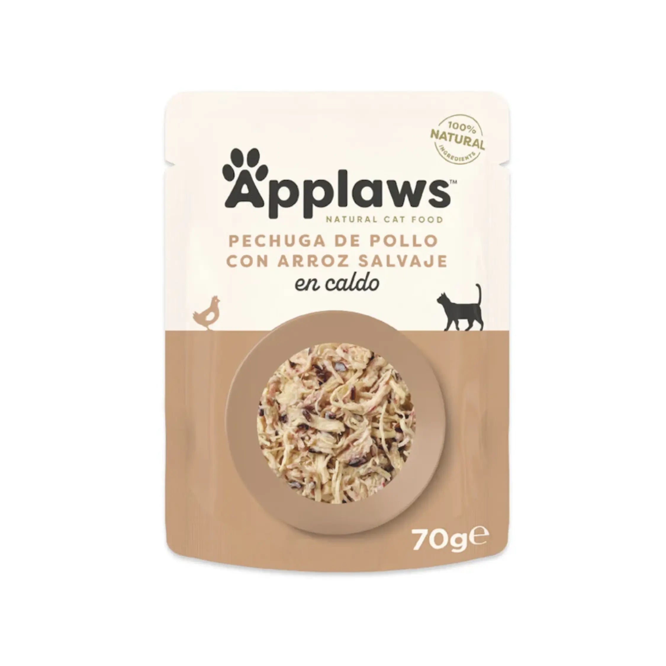 Applaws Cat Pollo Con Arroz Sobre 70G APPLAWS