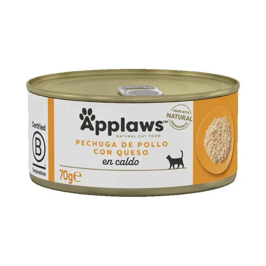 Applaws Cat Pollo Con Queso Lata 70G APPLAWS