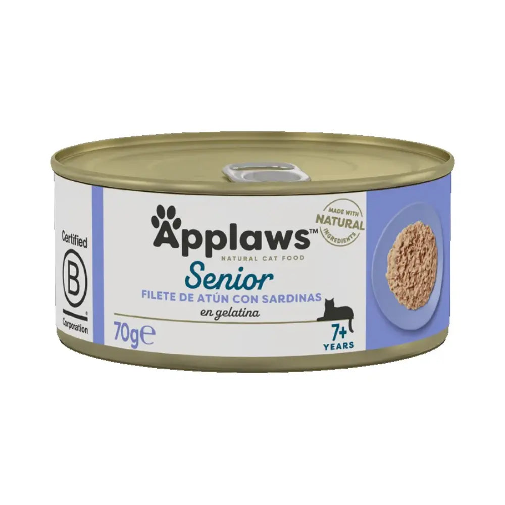 Applaws Cat Senior Lata 70 g - Comida Húmeda para Gatos Mayores al mejor precio -Todoanimal.es