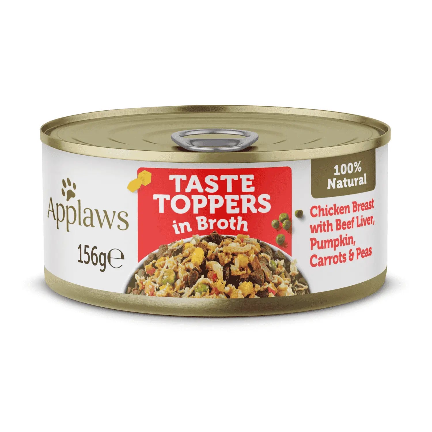 Applaws Dog Lata 156Gr Topper Pollo Higado Ternera Verduras Caldo APPLAWS