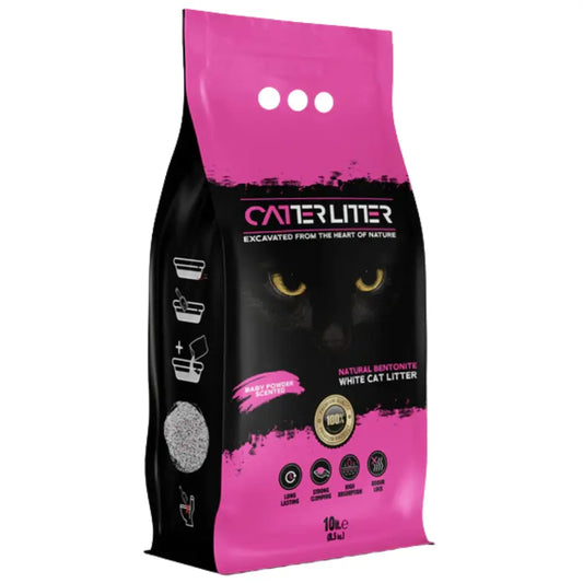 Arena Aglomerante Baby para Gatos 10L Catter Litter al mejor precio -Todoanimal.es