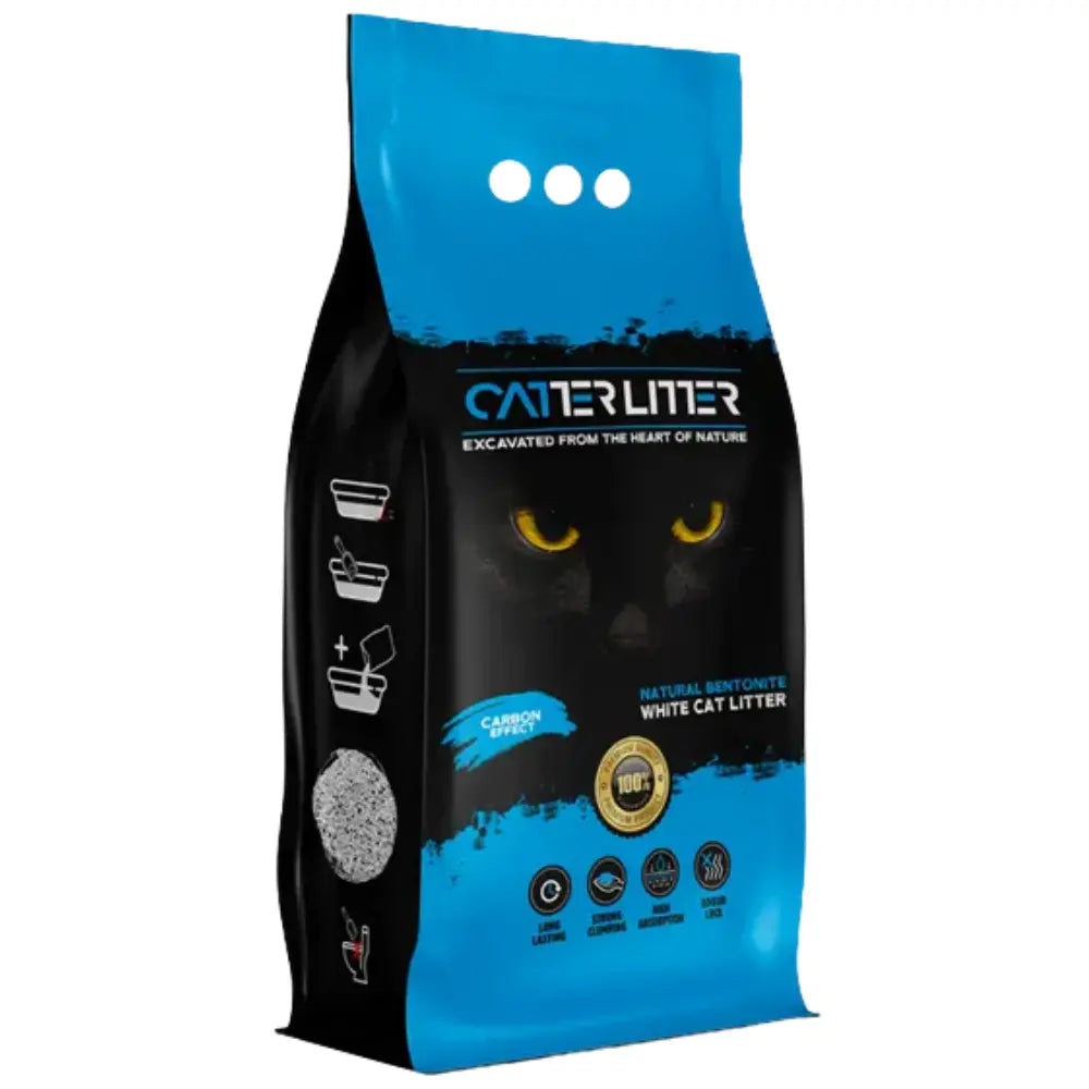 Arena Aglomerante Carbón Activo para Gatos Catter Litter al mejor precio -Todoanimal.es