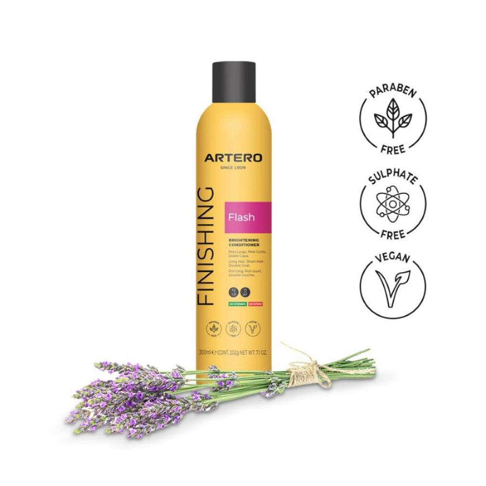 Artero Acondicionador Brillo Nutritivo Flash 300 ml al mejor precio -Todoanimal.es