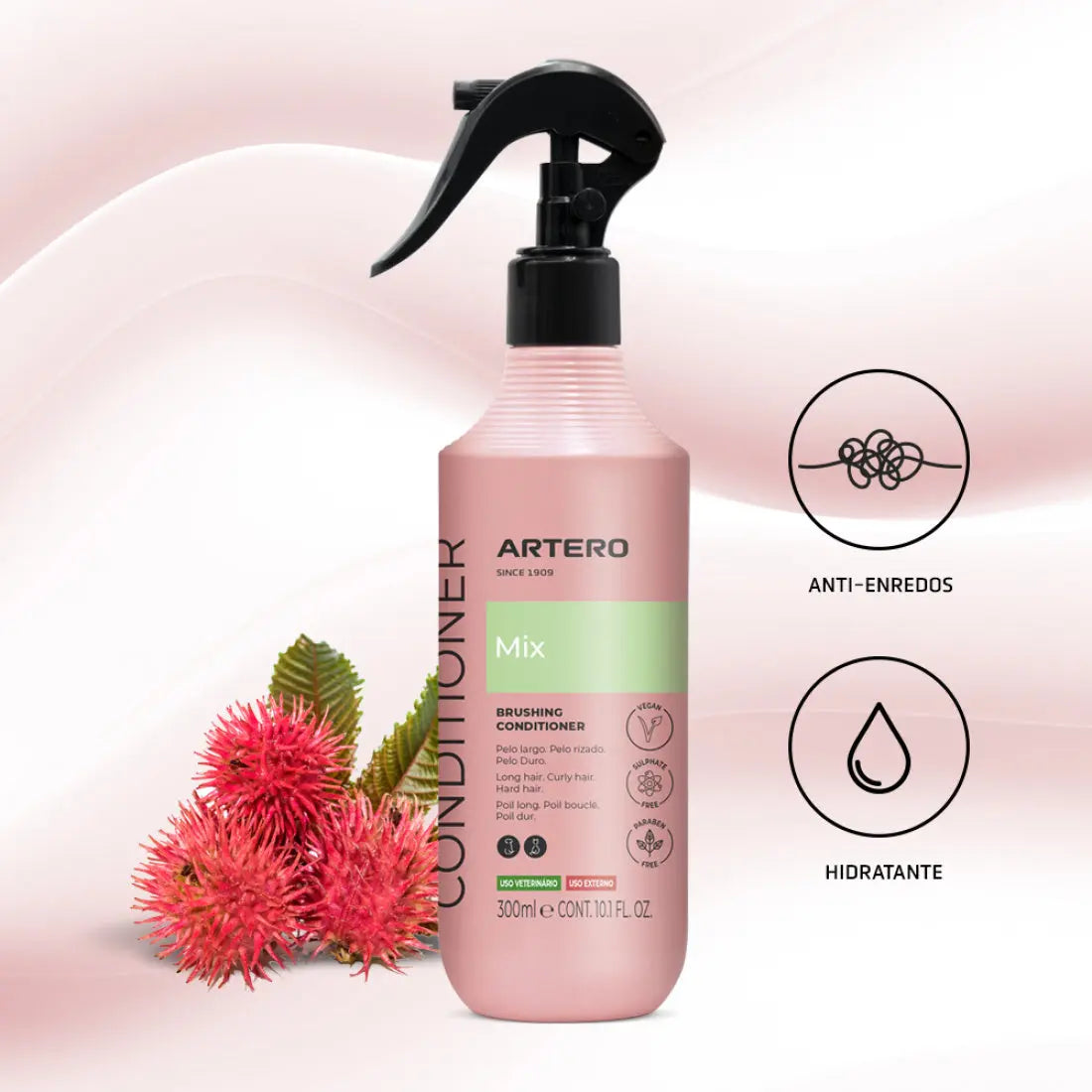 Artero Acondicionador Mix Multifase Spray 250 ml al mejor precio -Todoanimal.es