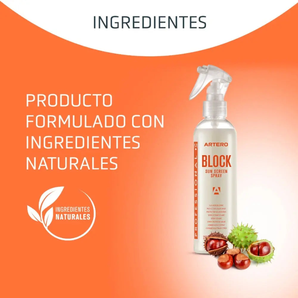 Artero Block Protector Solar para Perro 250 ml al mejor precio -Todoanimal.es