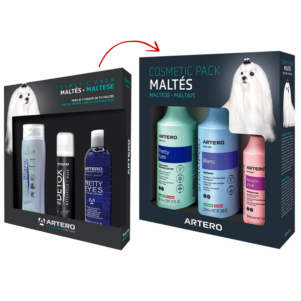 Artero Pack Cosmetico Bichon Maltes al mejor precio -Todoanimal.es